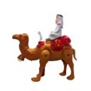 One Price Hub®Walking Camel with Figure Lights and Music Song Animal Toys for Kids