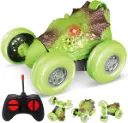 One Price Hub-  Remote Control Car for Kids，Dinosaur Toys RC Stunt Car，360°Rotating RC Car with Rechargeable